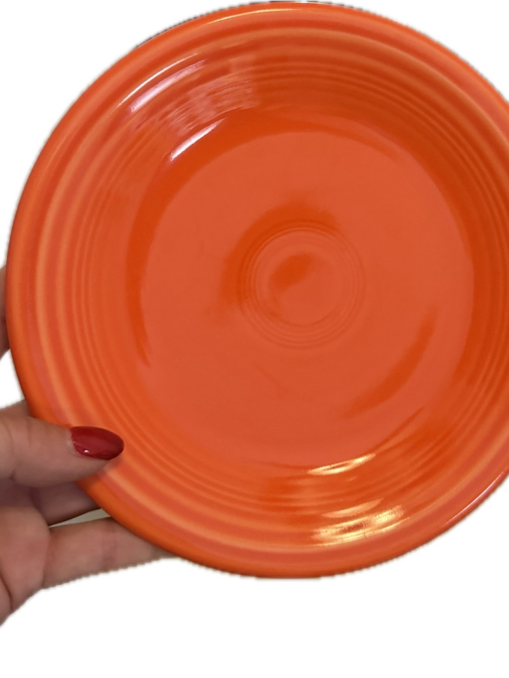 Fiesta 7.25” Salad Plate in Poppy - Excellent Condition!